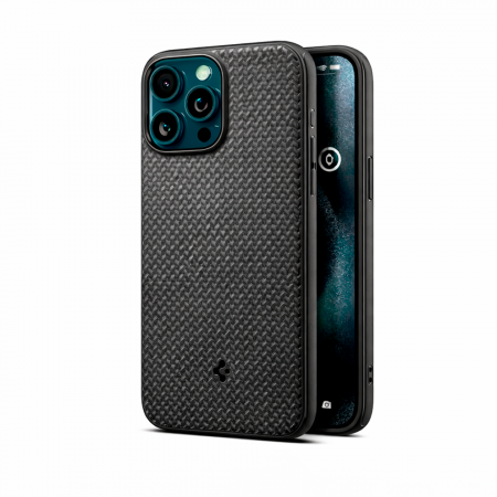 Противоударная накладка SPIGEN с MagSafe совместимая с iPhone 15 Pro (Mag Armor) натуральный титан