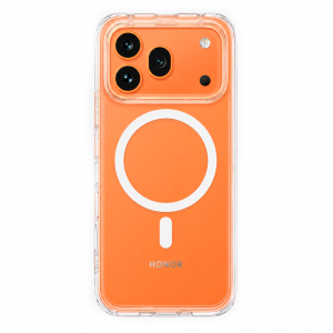 Противоударная накладка Cabal Premium Clear Case c MagSafe для Honor 600 Pro прозрачная