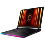 Ноутбук MSI 16" Raider 16 HX AI (A2XWHG-814XRU) Intel Core Ultra 7 255HX 32Gb/1Tb RTX 5070 Ti черный честный знак