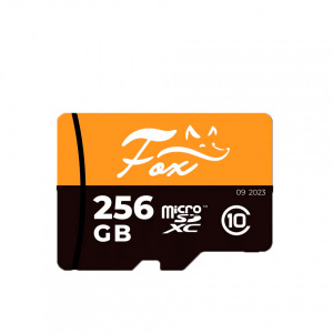 Карта памяти Fox Micro SD 256Gb 10 класс