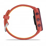 Умные часы  Garmin Forerunner 170 Music 43mm Amoled красный с красным/манговым силиконовым ремешком (010-03920-55) Тайвань