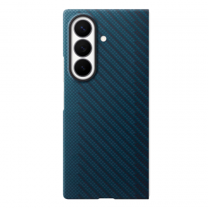 Чехол-накладка+пленка Samsung Carbon Magnet Case Galaxy Z Fold8 Ultra (EF-KF976) синий