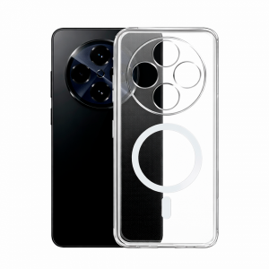 Противоударная накладка Cabal Premium Clear Case c MagSafe совместимая с Ксиаоми ПОКО C75/14С прозрачная