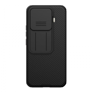Противоударная накладка Nillkin Camshield Pro Case совместимая с Ксиаоми Ми 17T черная с защитой на камеру