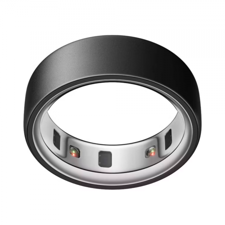 Умное кольцо Oura Ring 4 - Stealth (Матовый черный) US11 - фото 3
