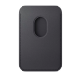 Кардхолдер для iPhone FineWoven Wallet MagSafe Black (черный) (CE)