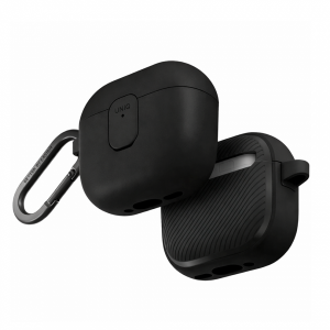 Пластиковый чехол Uniq Clyde совместимый с AirPods 4 черный