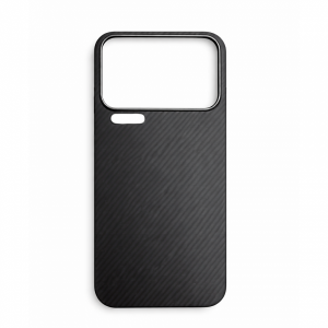 Противоударный чехол Cabal Kevlar Case Ultra-Slim Smal Weave совместимый с Ксиаоми 17 Pro Max черный