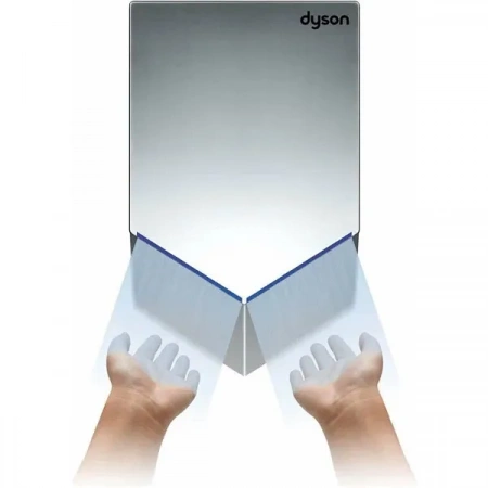 Сушилка для рук Dyson HU02 Nickel (стальной матовый) (Малайзия) - фото 5