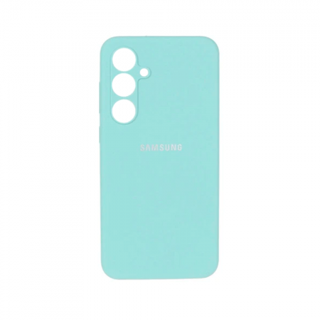Накладка Silicone Case совместимая с Samsung S25/S24 (SC) тифани