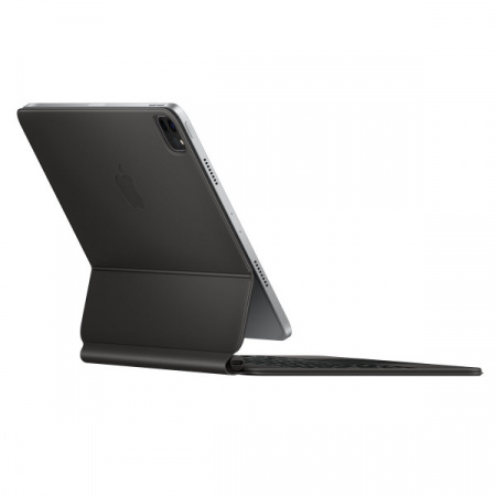 Чехол-клавиатура Apple Magic Keyboard Touchpad (MGYX4) совместимая с iPad Air 11 (2024-2025) (русская гравировка) Black (черная) - фото 3
