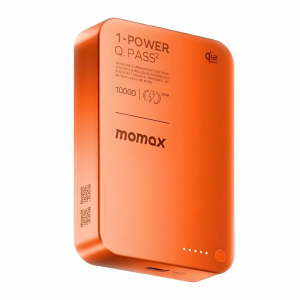 Внешний аккумулятор Momax S.Pass2 с MagSafe 10000 mAh 25w оранжевый CCC