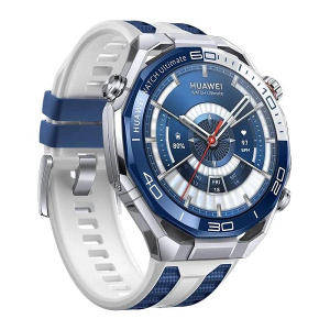 Смарт-часы Huawei Watch Ultimate 2 (MCH-AL00) циркониевый корпус стального цвета (Двухцветный ремешок из фторэластомера+стальной ремешок) РСТ
