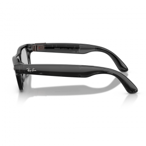 Ray Ban Meta BLAYZER OPTICS (Gen2) S54 RW7001 (блестящая прозрачная черная оправа/прозрачные линзы) 