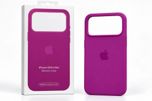 Накладка Silicone Case с MagSafe совместимый с iPhone 18 Pro Max/17 Pro Max Purple (пурпурный) LB