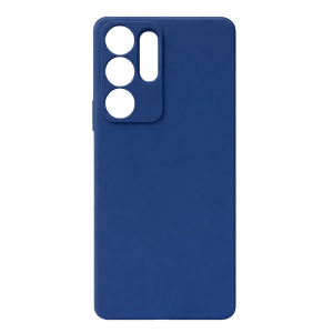 Накладка Silicone Case совместимая с Samsung S25 Ultra (SC) синяя