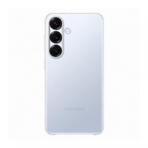 Пластиковая накладка Clear Case с MagSafe совместимая с Samsung S25/S24 прозрачная LB
