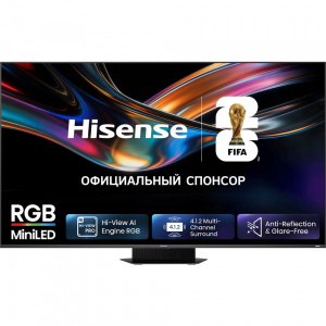Телевизор Hisense 65" 65UR9S (2026) 4K UHD RGB-Mini LED (Dolby MS12, DTS X) HomeOS EAC (гарантия Hisense)
