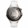 Смарт-часы Huawei Watch 5 42мм LTE стальной/белый ремешок ЕАС