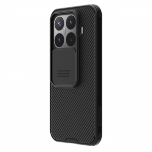 Противоударная накладка Nillkin Camshield Pro Case совместимая с Ксиаоми Ми 17T черная с защитой на камеру