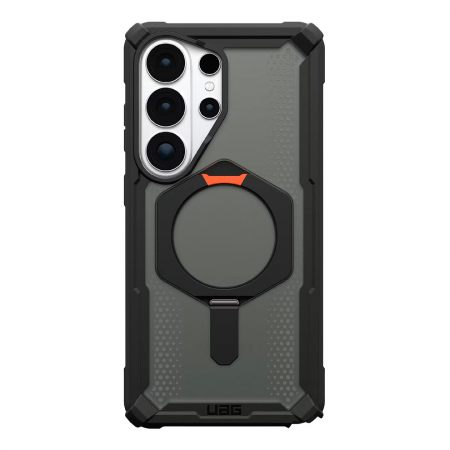 Противоударная накладка Uag Plasma XTE с MagSafe совместимая с Samsung Galaxy S26 Ultra прозрачная черный кант