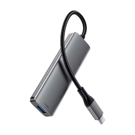 USB-концентратор AceFast Type-C 4 in 1 (J15)  - фото 3