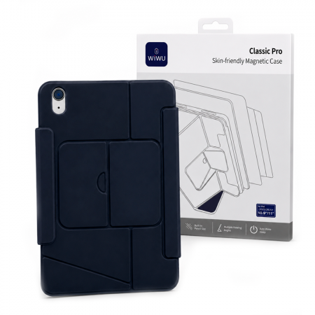 Чехол-книжка WIWU Skin-friendly Magnetic Case совместимый с iPad Air 10.9"/11" (2024/25/26) Black (черный)