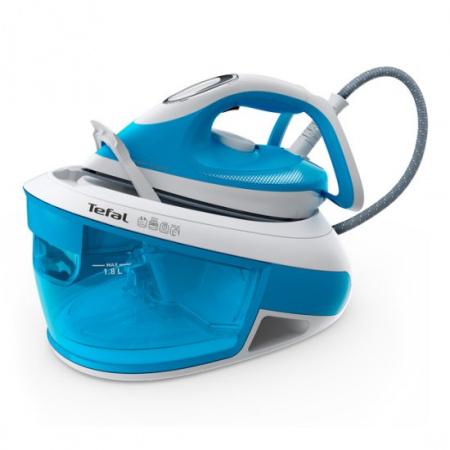 Парогенератор Tefal Express Airglide SV8002E0 голубой/белый 5.9 bar EAC