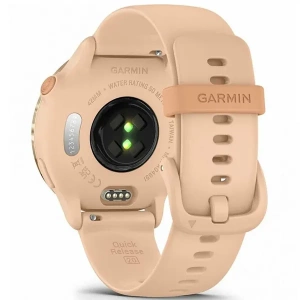 Умные часы Garmin Vivoactive 6 Metallic Pink Dawn with Pink Dawn Silicone (010-02985-43)