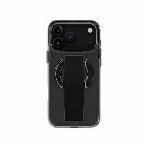 Пластиковая накладка Uniq Heldro Air Magnetic совместимая с iPhone 17 Pro Max затемненная 