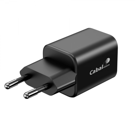 Сетевое зарядное устройство Cabal Premium CP-TCH-351 35W GaN series (USB-C/USB-A) черный - фото 2