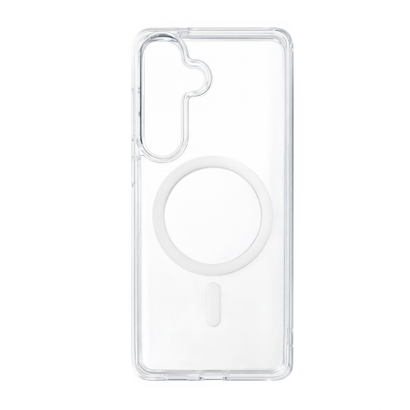 Пластиковая накладка Keephone Hybrid Non-Yellowing с MagSafe совместимая с Samsung S 26 прозрачная
