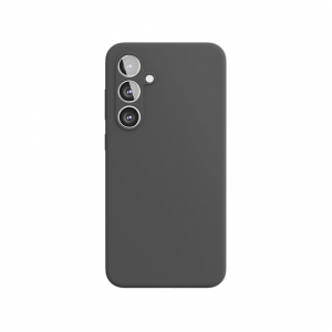 Накладка Silicone Case совместимая с Samsung Galaxy S25/S24 (SC) серая