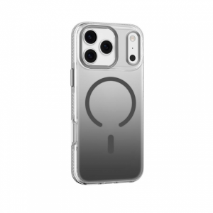 Противоударная накладка Mutural с MagSafe совместимая с iPhone 18 Pro/17 Pro прозрачно-серая