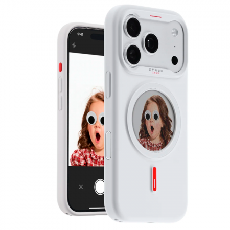 Накладка Xtrem Inno Custom Case с MagSafe совместимая с iPhone 18 Pro/17 Pro белый