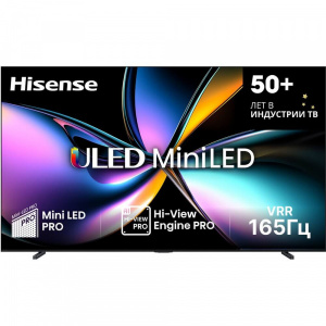 Телевизор Hisense 100" 100U7Q PRO (2025) 4K UHD QLED 165 Гц Smart TV EAC (гарантия Hisense)