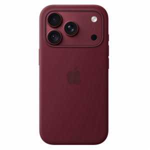 Накладка Silicone Case с MagSafe совместимый с iPhone 18 Pro/17 Pro Burgundy  (бургунди) 