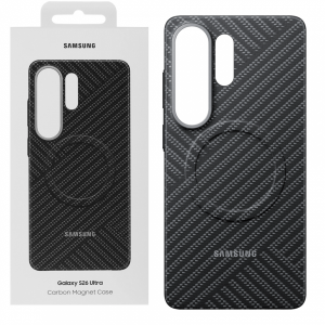 Чехол-накладка Samsung Carbon Magnet Case Galaxy S26 Ultra (EF-KS948) серый