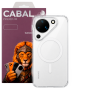 Противоударная накладка Cabal Premium Clear Case c MagSafe для Huawei Pura 90 прозрачная