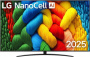 Телевизор LG 86" 86NANO81A6A (2025) 4K UHD NanoCell Smart TV ЕАС (гарантия LG)
