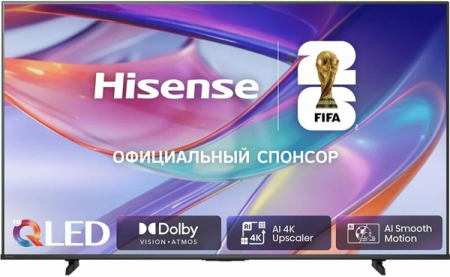 Телевизор Hisense 85" 85E7S (2026) 4K UHD QLED Smart TV 60 Гц EAC (гарантия Hisense)