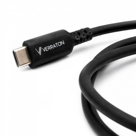 Кабель Verraton Type-C/Type-C (VR-CTC-151) 5А черный - фото 2