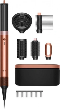 Стайлер Dyson Airwrap Co-anda 2x HS09 curly+coily Amber Silk (янтарный шелк) с диффузором (вилка EAC)