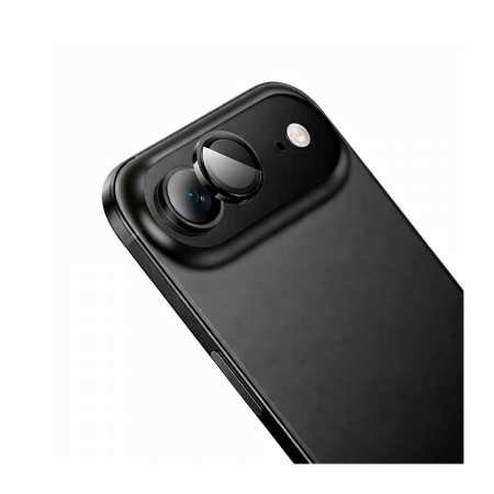 Защитное стекло на камеру WIWU Titan совместимое с iPhone 17 Air Black (черное)