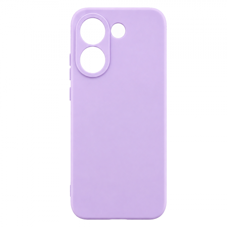 Накладка Silicone Case совместимая с ПОКО X8 Pro (SC) лавандовая