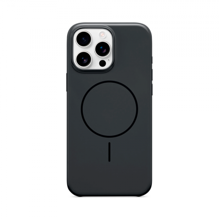 Пластиковая накладка be Case с MagSafe совместимая с iPhone 16 Pro Max черная