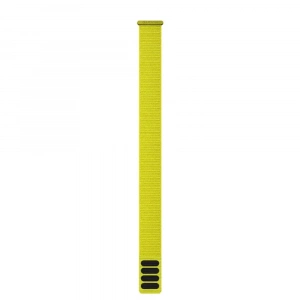 Оригинальный нейлоновый ремешок Garmin UltraFitt 22мм Amp Yellow (Желтый) (010-13306-15)