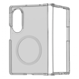 Противоударная накладка Cabal Premium Clear Case c MagSafe для Samsung Galaxy Fold 8 прозрачная