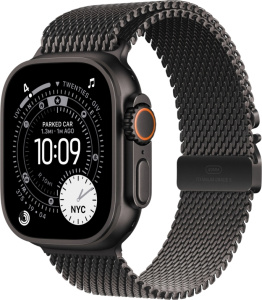 Apple Watch MF1T4 Series Ultra 3 49mm Black TI TML L (мил. плетение)