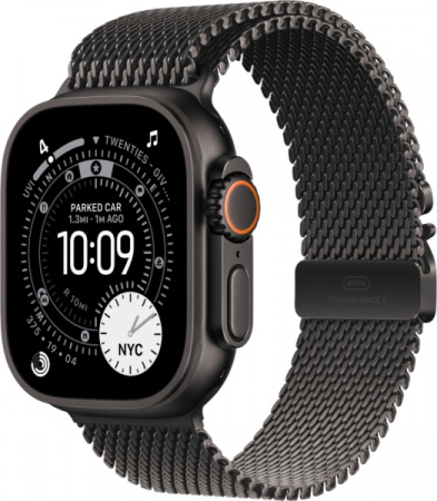 Apple Watch MF1T4 Series Ultra 3 49mm Black TI TML L (мил. плетение)